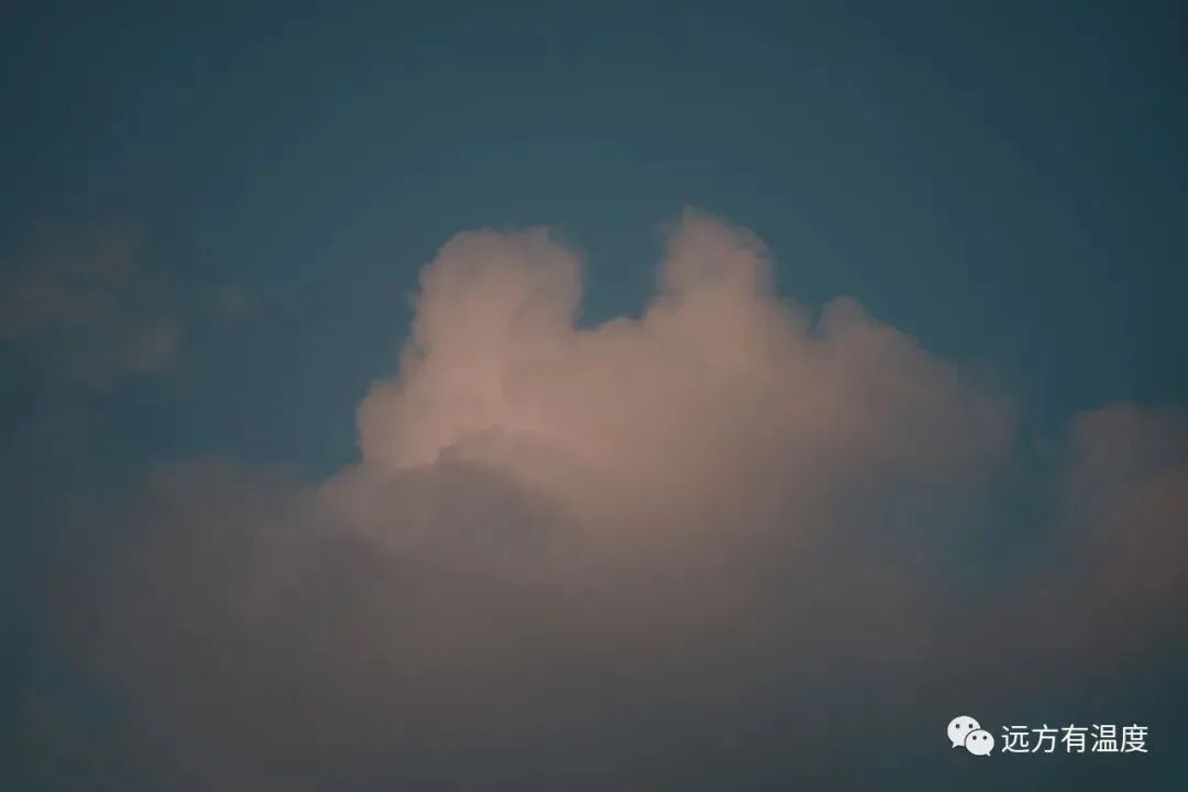 我和云朵成为朋友，一起奔向蓝天自由。